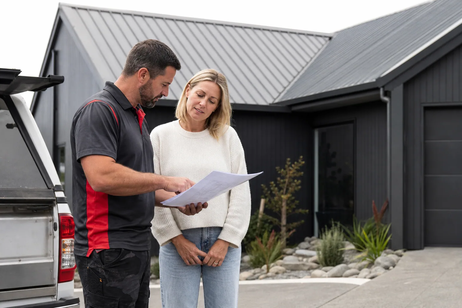 Fictional roof inspections work